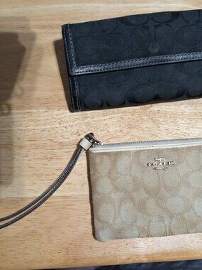 Coach Wristlet & Coach Wallet, Please Read Description